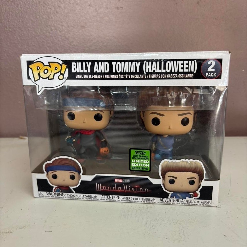 Billy and Tommy Halloween WandaVision Funko Pop